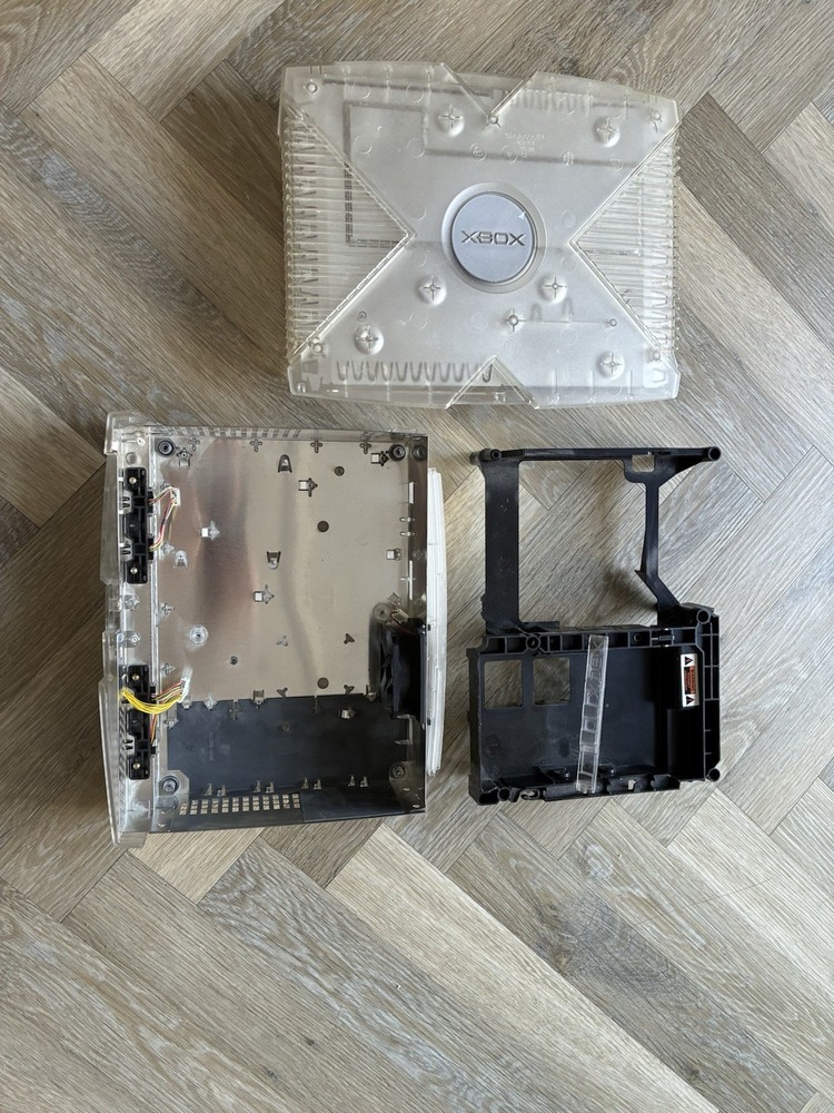 Original Crystal Xbox & DVD bezel Case
