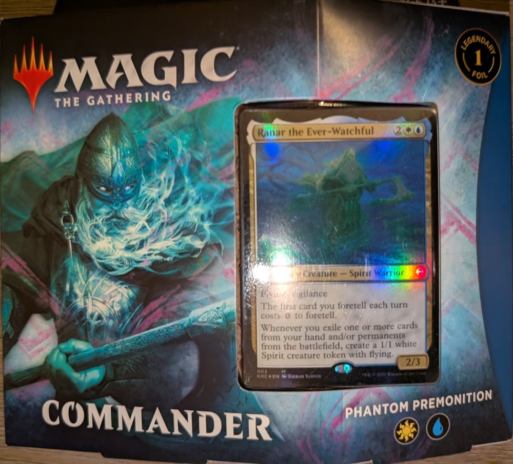 Magic the Gathering Phantom Premonition Ranar The Ever-Watchful Commander Deck