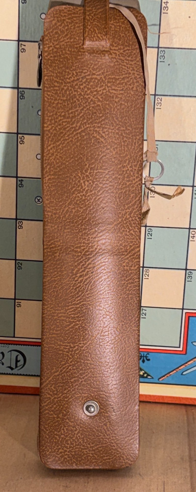 Vintage KNIRPS Folding Umbrella With Leather Case