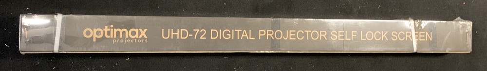 NISP Optimax UHD-72 Digital Projector Self Lock Screen for Digital / Film