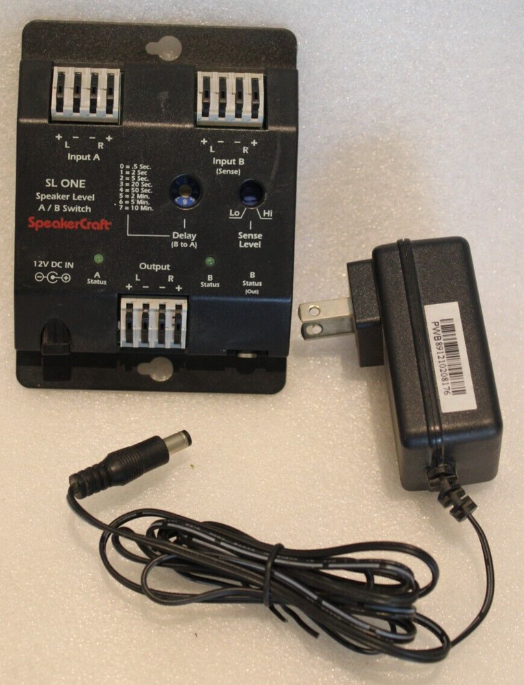 Speakercraft SL ONE - Speaker Level A / B Switch - Used, works great