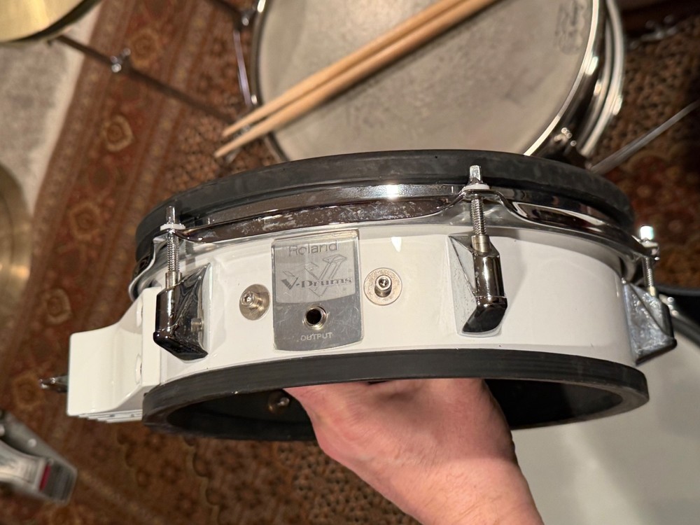 Roland PD-100 White V-Drum