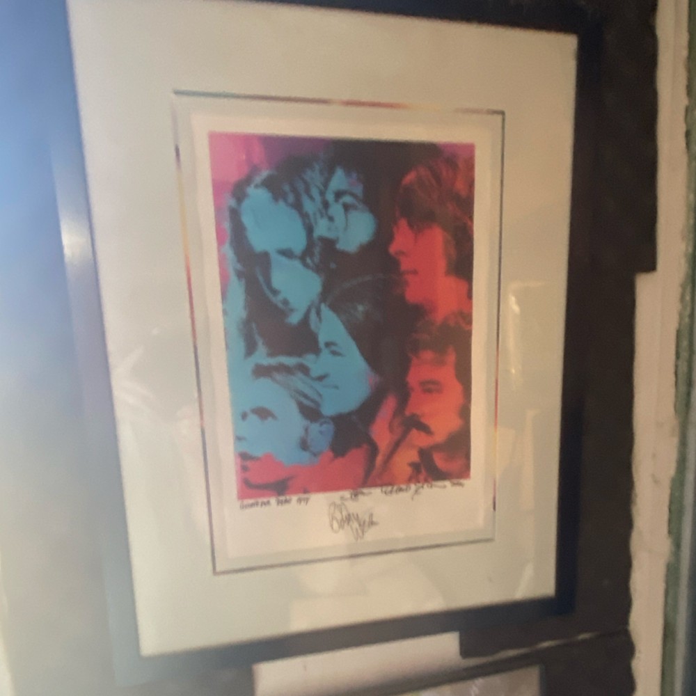 Bobby Weir autographed Poster