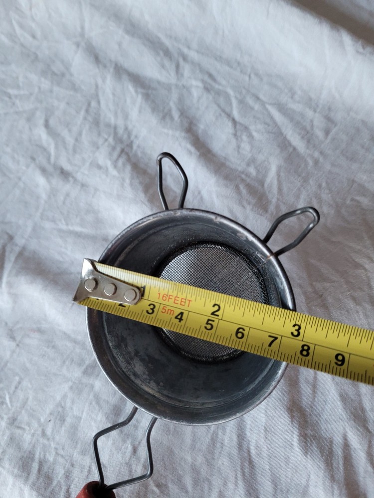 Vintage Wood Handle Hand Held Sifter