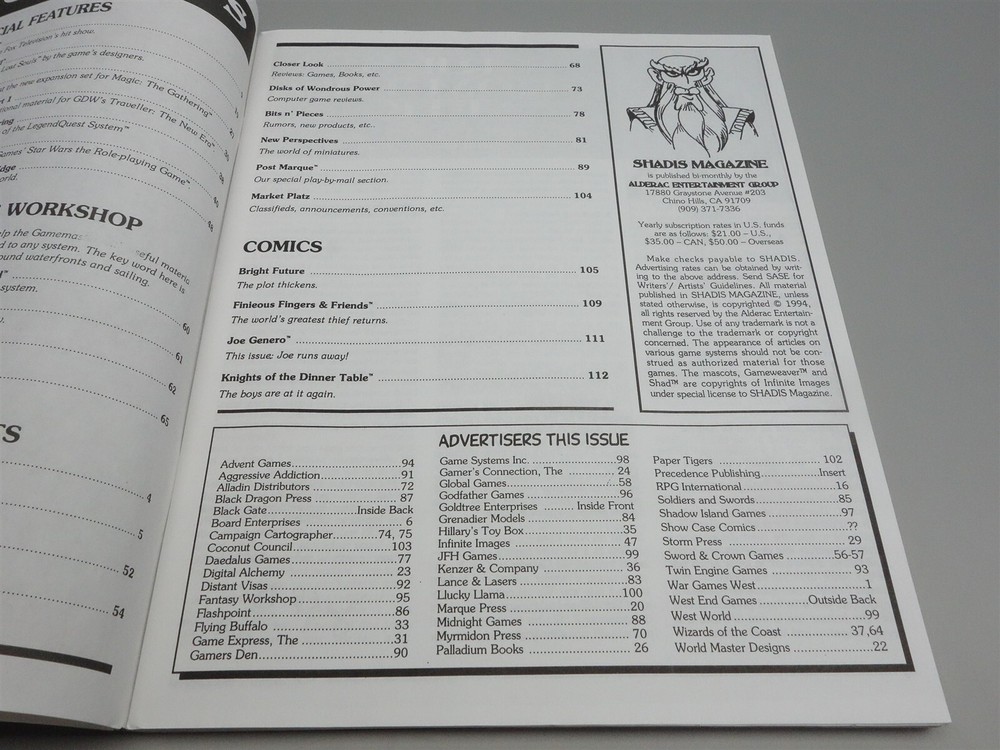 Shadis Magazine: Issue # 14