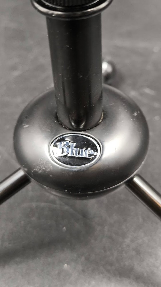 Blue Snowball USB Microphone Used Working Black