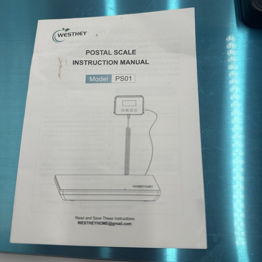 westhey electronic postal scale