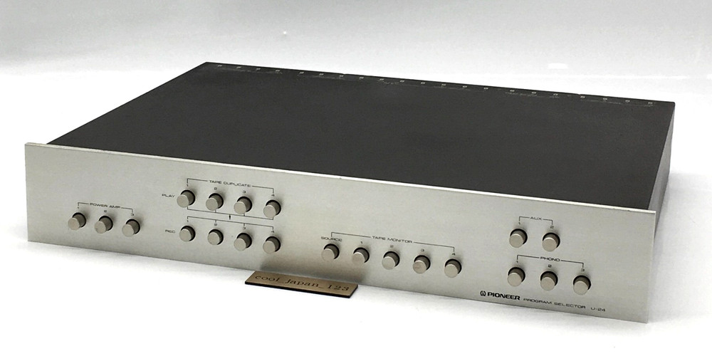 Pioneer U-24 Passive Type Multi-Function Audio Program Selector Tested Working