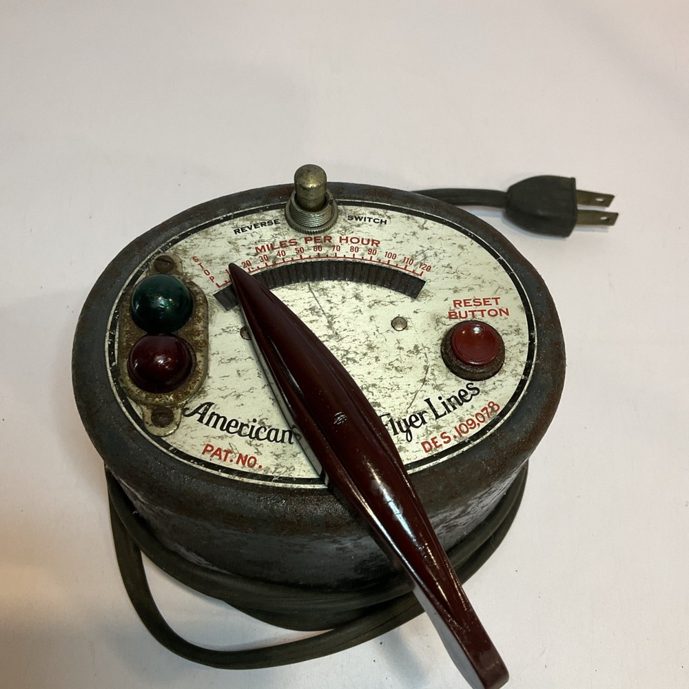 Vintage American Flyer Lines Train Transformer Controller Power Tested