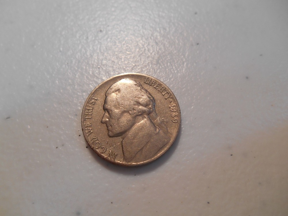 1939S Jefferson Nickel VF