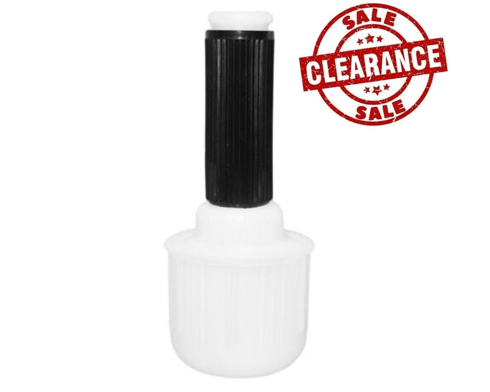 1 Handle White Plastic Spinner Handle for Banding Stretch Wrap