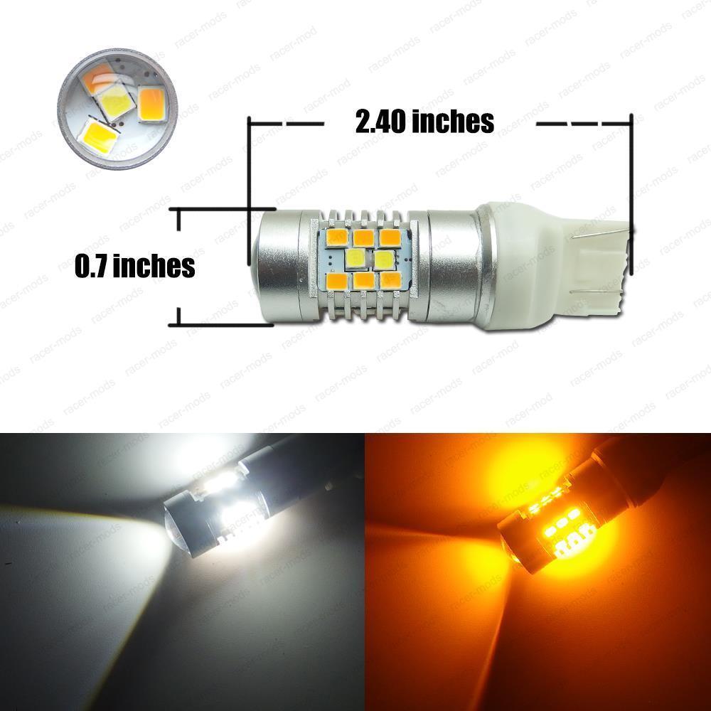 Switchback LED Kit For 2015&up Ford Mustang as Daytime Running Light/Turn Signal