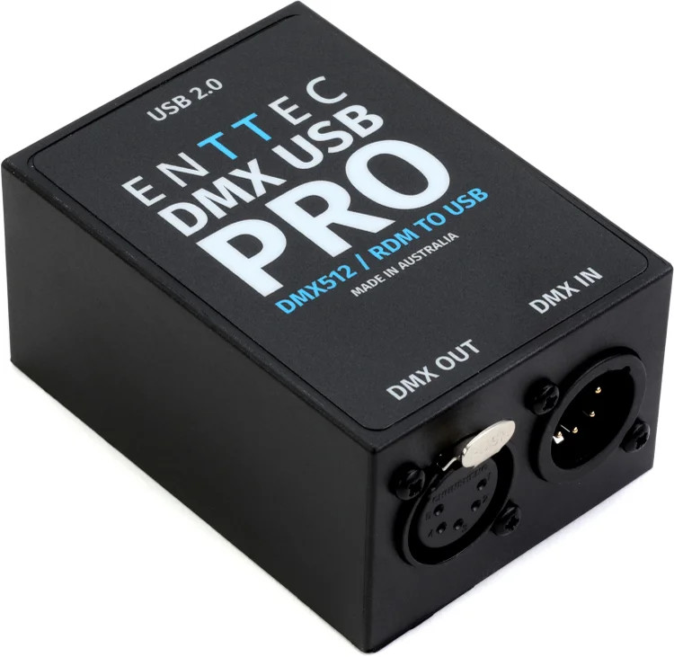 ENTTEC DMX USB Pro 512 Interface - Refurbished Lighting Control
