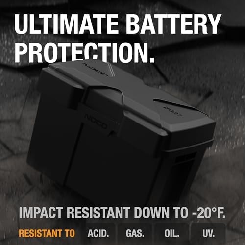 Group 27 12V Marine Battery Storage Box