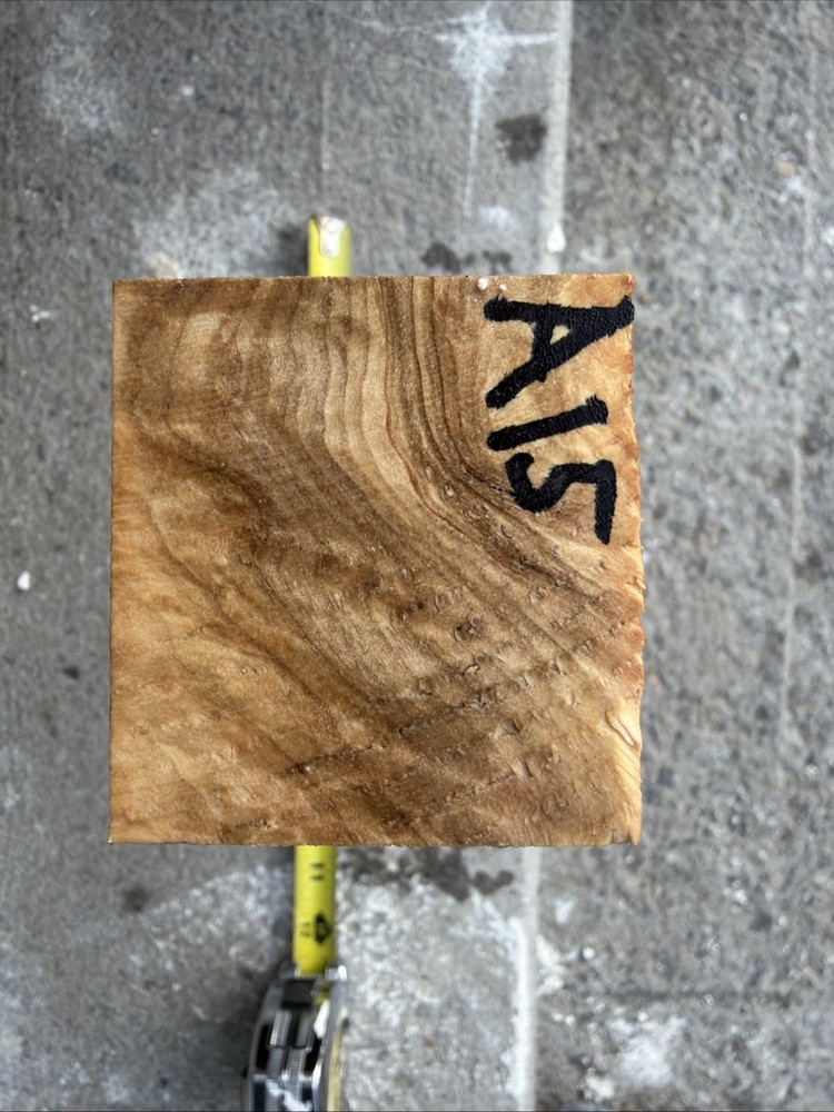 English Walnut Handle Blank Billet Figured A15