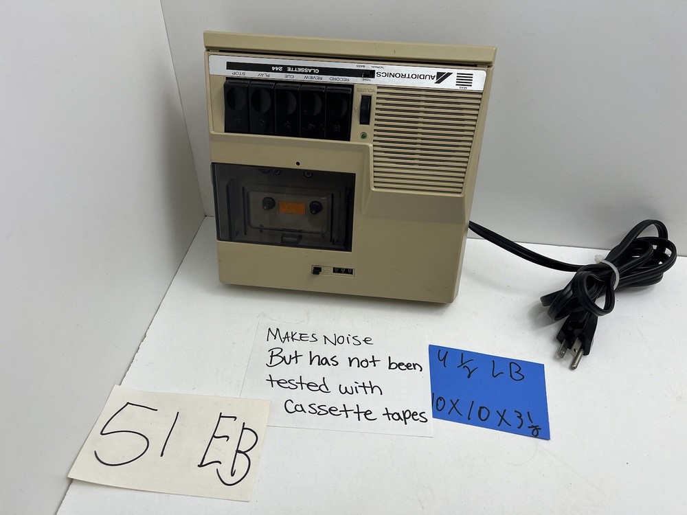 Audiotronics Classette 244 Made In Japan. , Tan