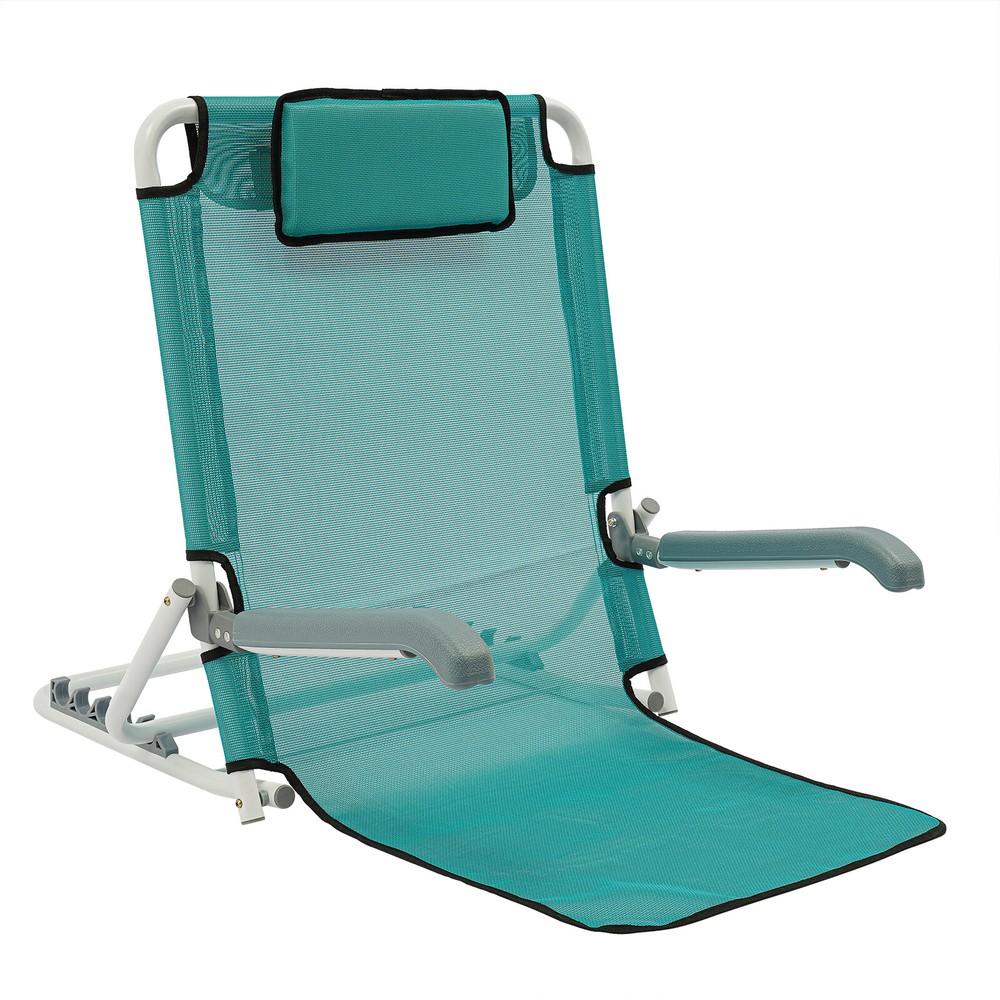 Foldable Adjustable Bed Backrest Support Sit-up Back Rest Bed Chair 198.42 lbs