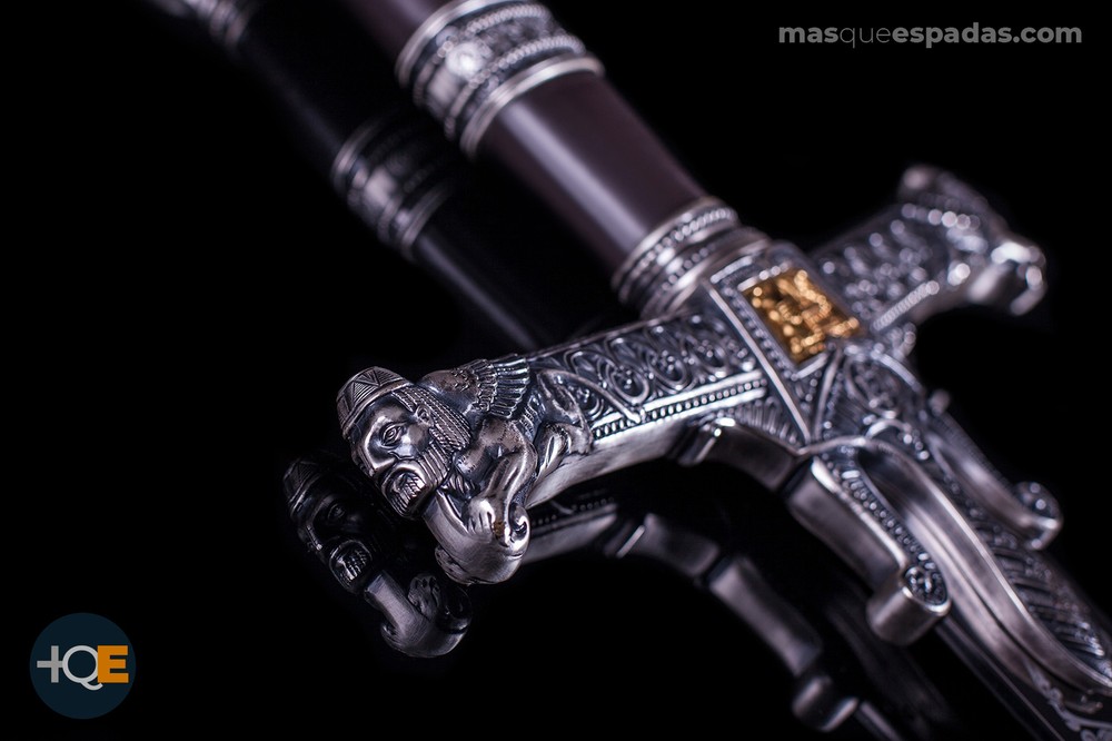 King Solomon's Sword Silver and Gold