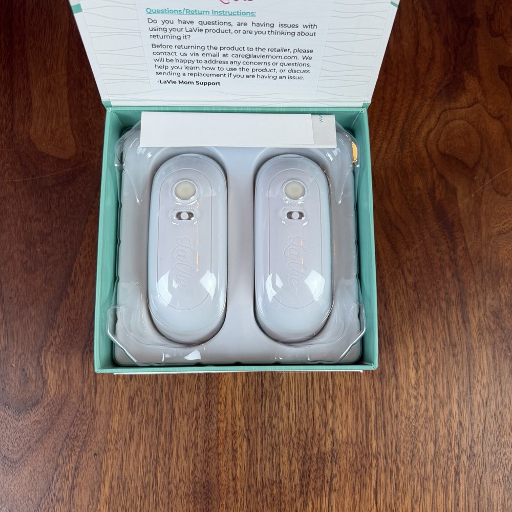 LaVie Warming Lactation Massager Pads (2 Pack) Breastfeeding Support READ