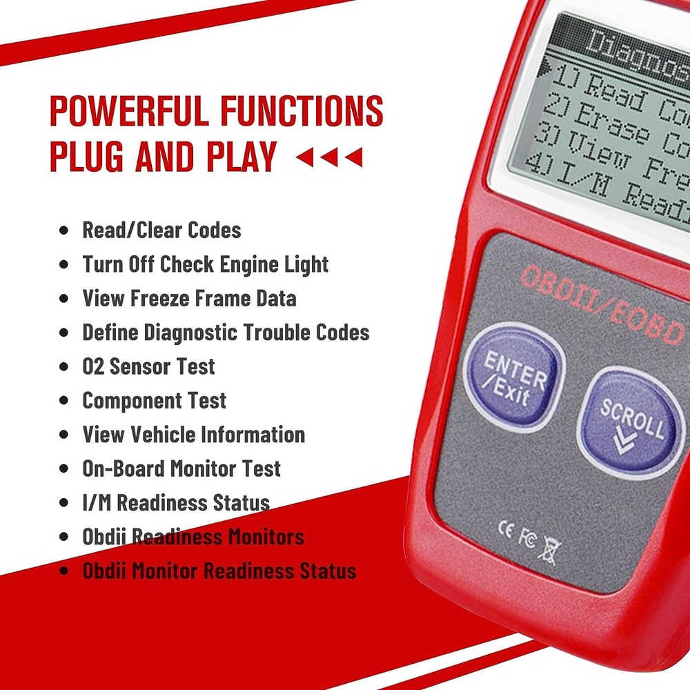 DIAGNOSTIC CODE READER ADAPTER OBD2 SCANNER for POLARIS ATV