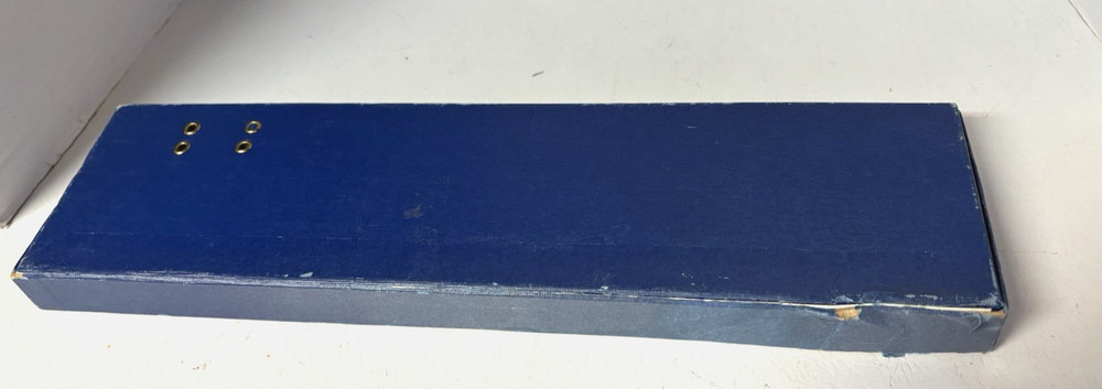 ACU-ARC Adjustable Radius Ruler with Slide Rule & Box Vintage