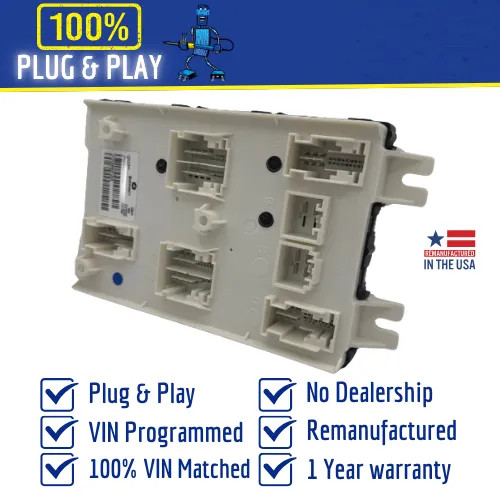 2017 Dodge Challenger BCM Body Control Module Part# 68309502 – Plug & Play