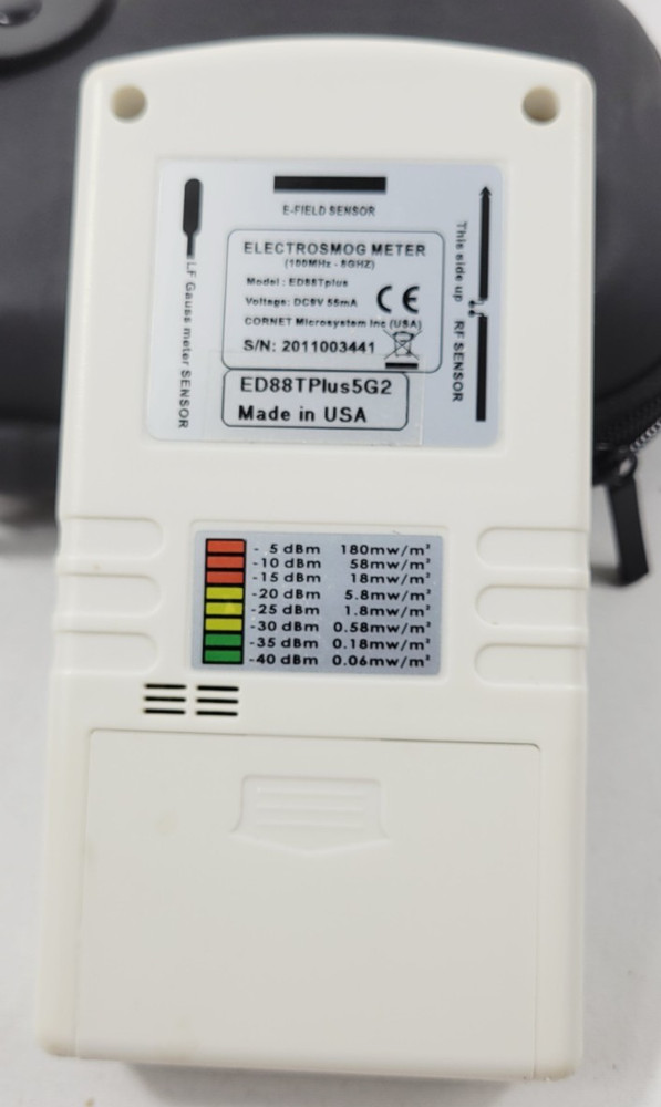 EMRSS Cornet ED88TPlus 5G Tri Mode Meter EMF/RF Detector