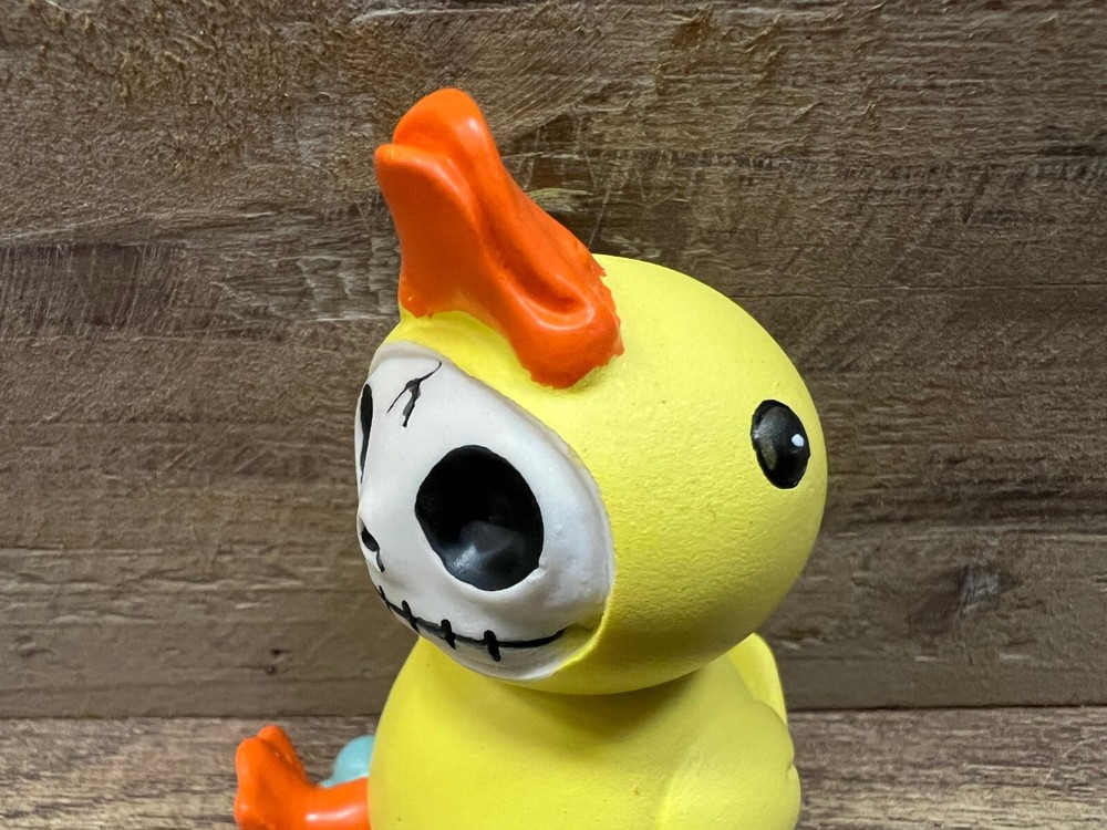 Furrybones Rubber Duck Resin Figurine 3" x 2"