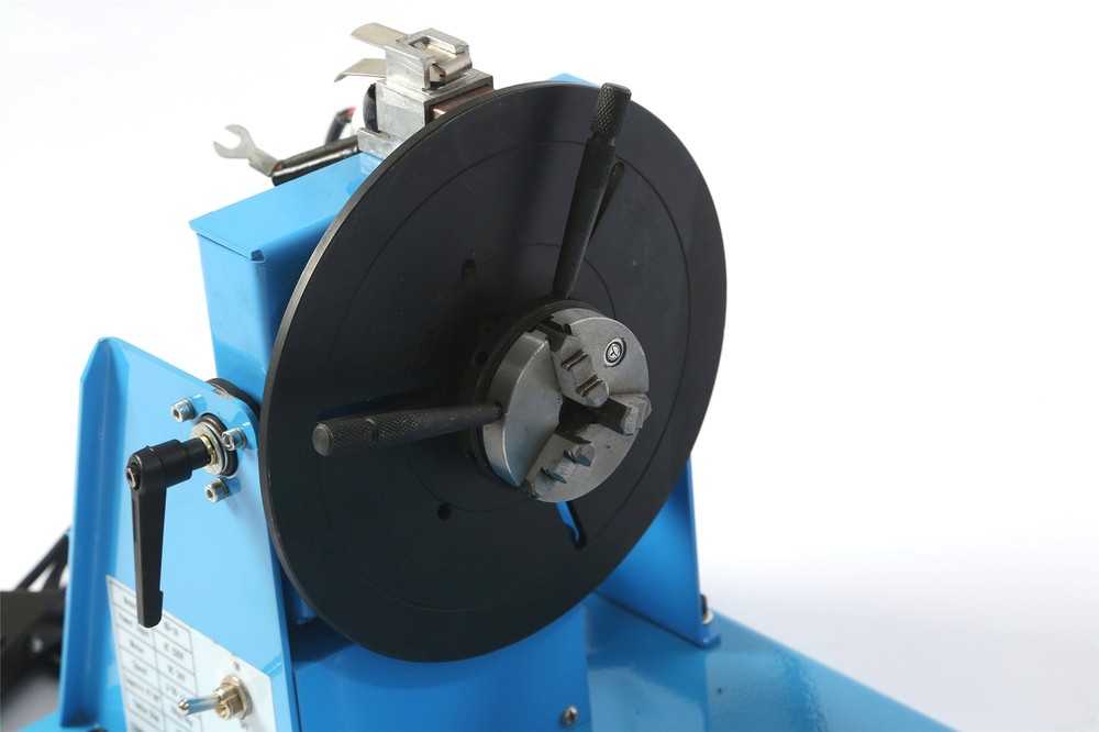 Small Welding Positioner Combined Automatic Turntable + 65mm Chuck 10kg