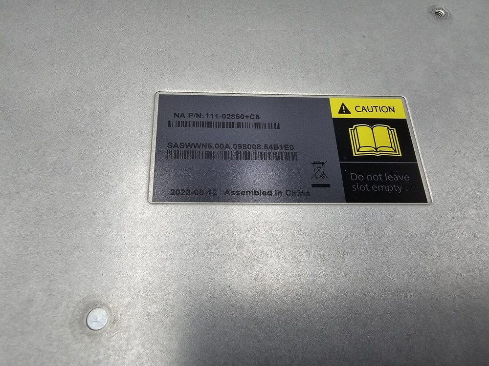 NETAPP IOM12 111-02850 +C5 CONTROLLER MODULE