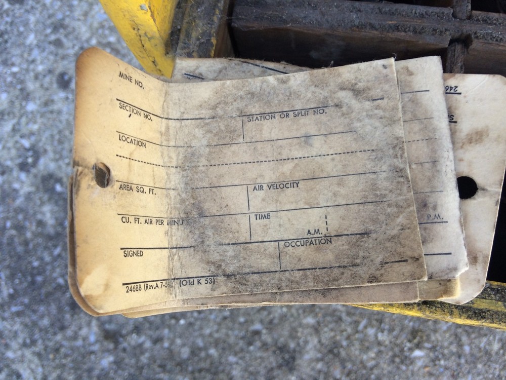 RARE VINTAGE Coal Mining Air Quality Testing Kit Complete B. Preiser WVA Glass