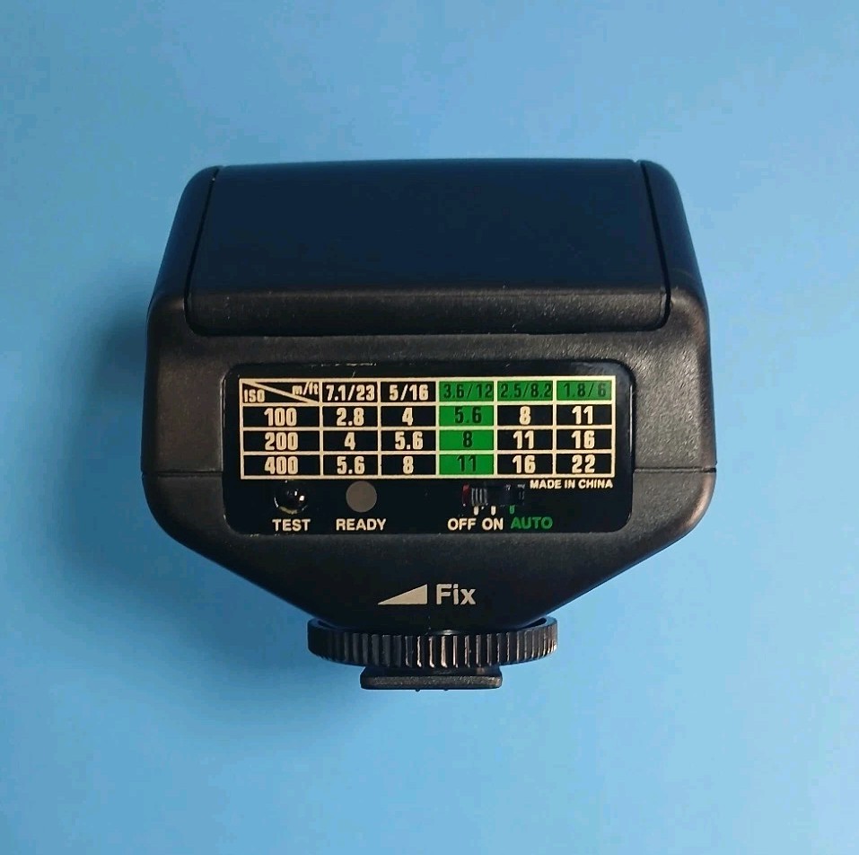Pentax AF201Sa Auto Camera Flash Unit Tested & Working