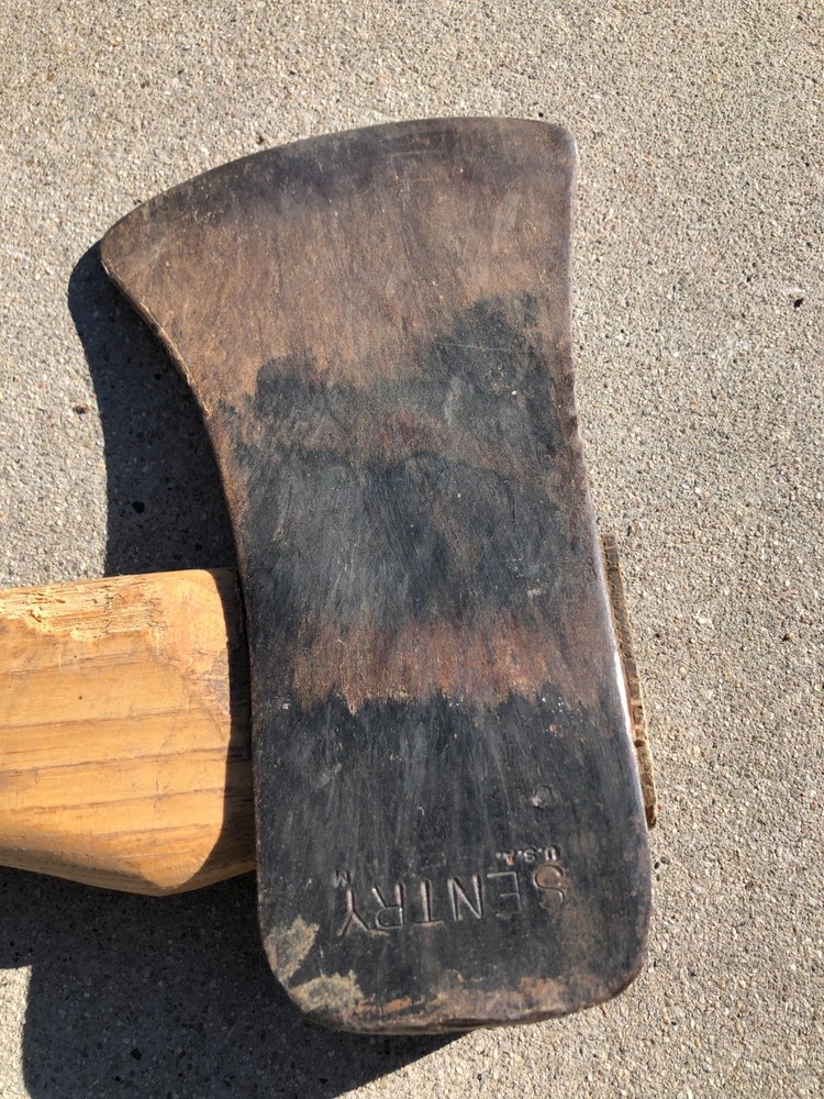VINTAGE SENTRY USA AXE WITH HANDLE