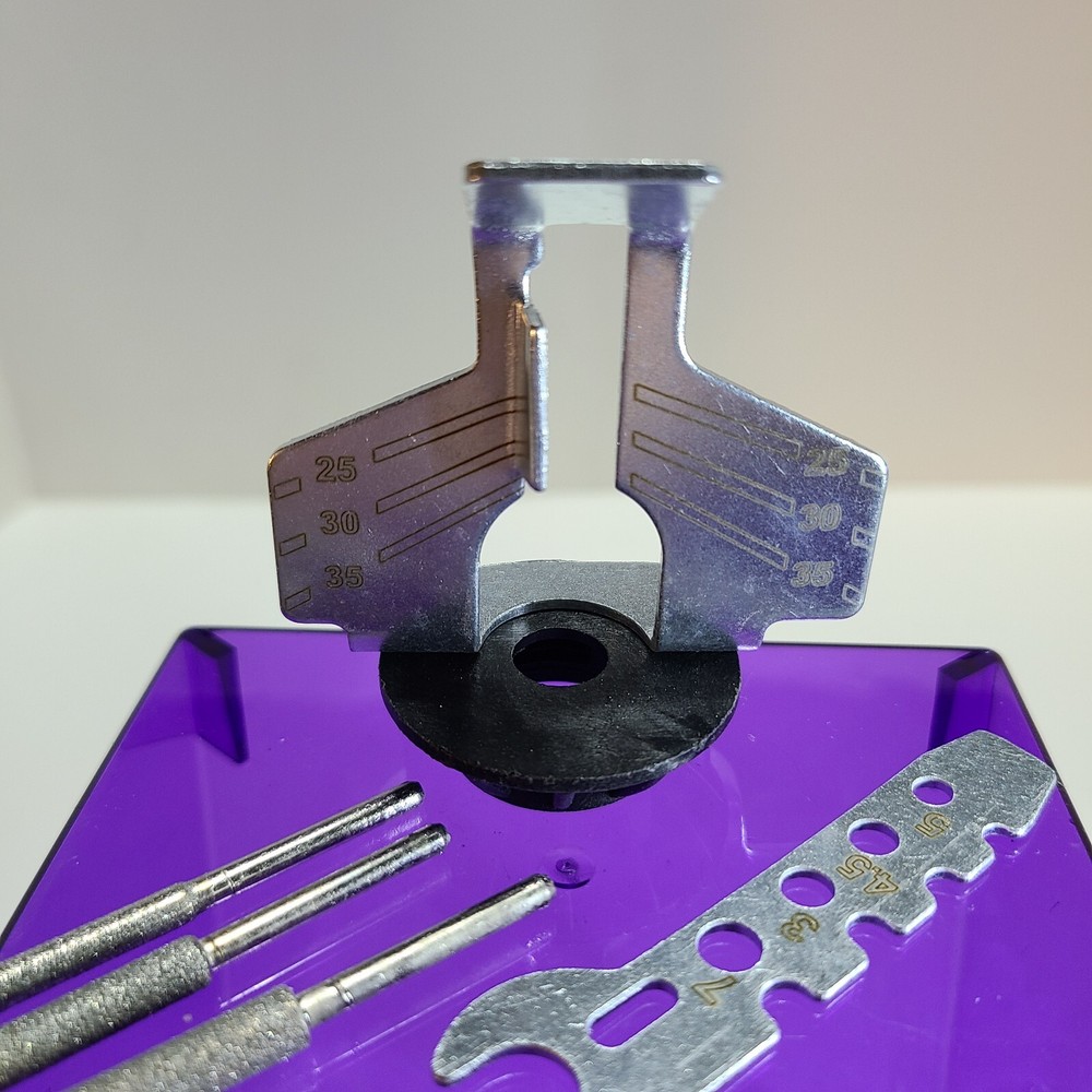 High Performance Rapid Chainsaw Sharpening Kit with Polishing Attachment.