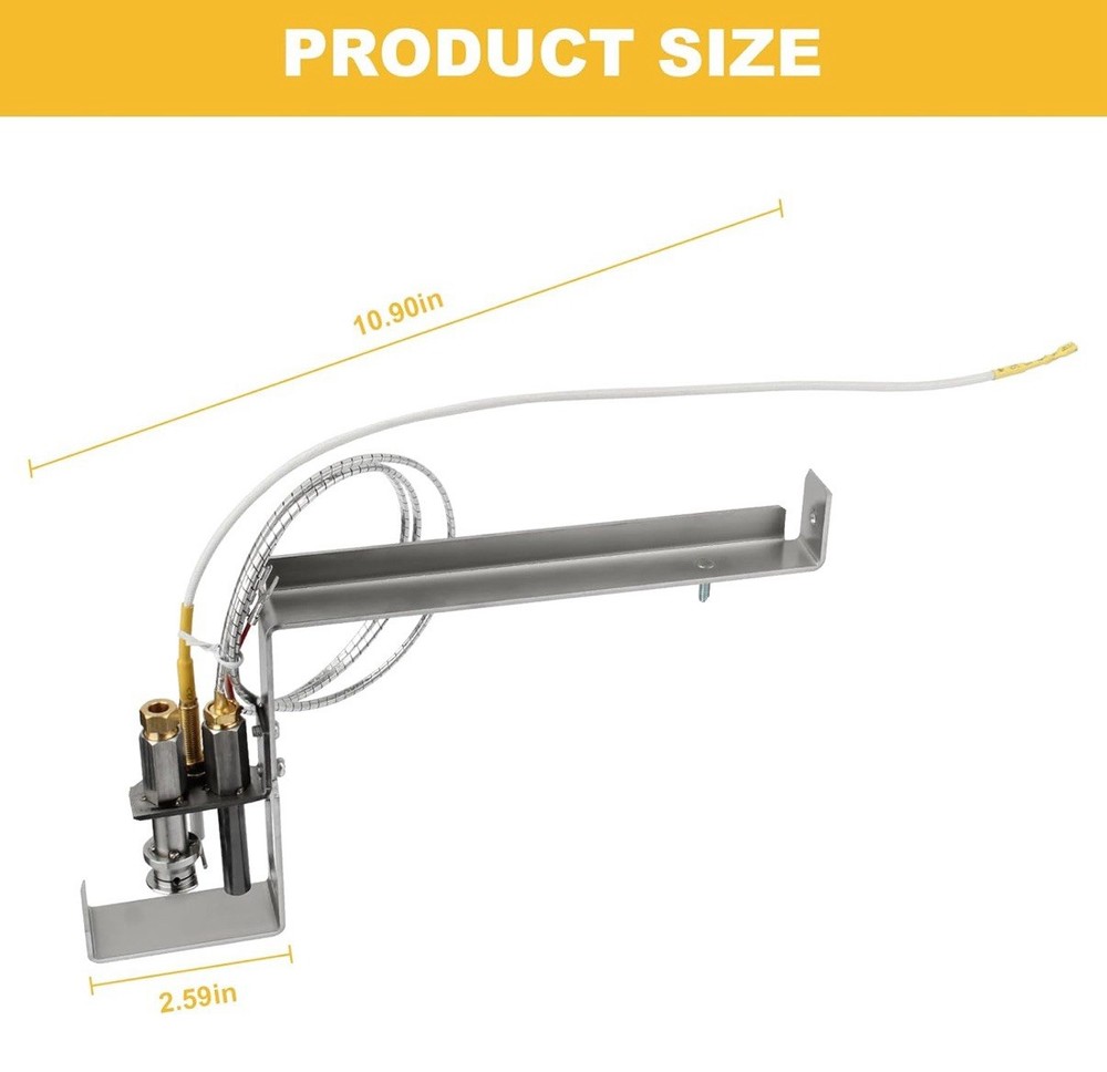 HAXPLT1931 Natural Gas Pilot Fits Hayward H-Series ED1 Style Gas Pool Heater