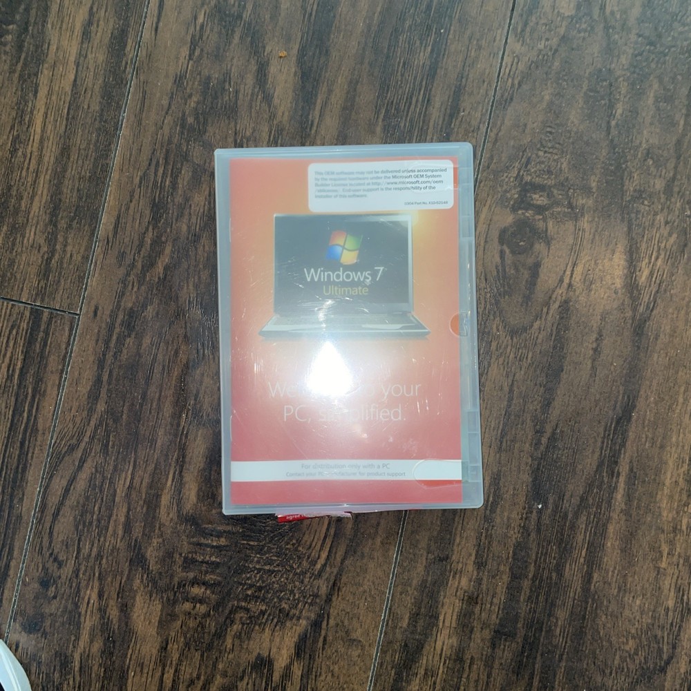 Microsoft Windows 7 Ultimate DVD 32 Bit Software 2011