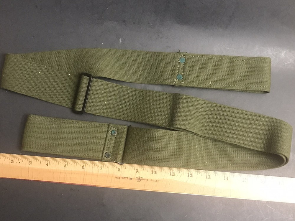ORIGINAL 1969 US Army Web Utility Strap by KEITH & KEITH for FIELD RADIOS???