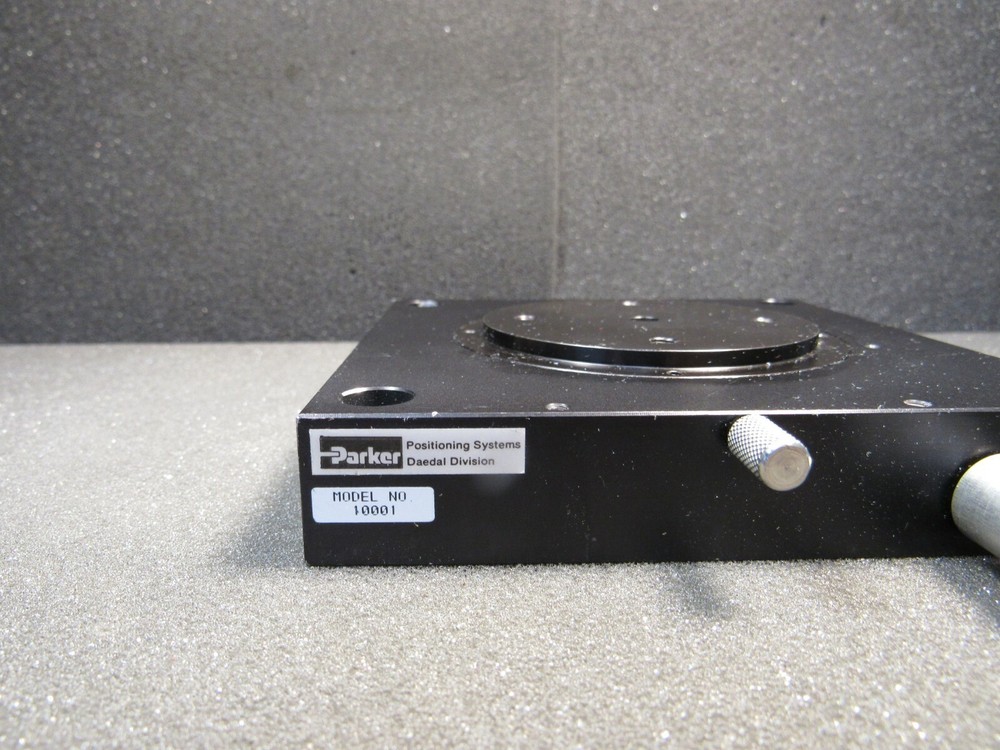 Parker 10001 Rotary Positioner Stage 360° Table Diameter: 2.75"