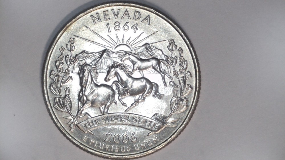 2006 P NEVADA STATE QUATER UNCIRCULATED FROM ROLL