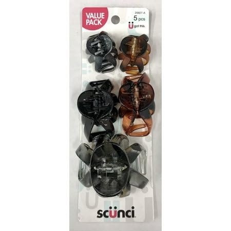 PLASTIC OCTOPUS JAW CLIPS 5PK