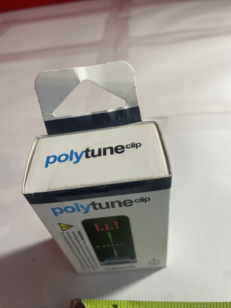 New Sealed TC Electronic PolyTune Clip - Black