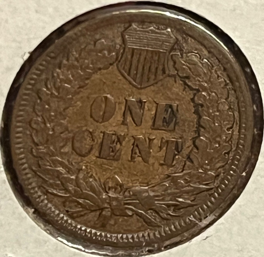 1883Indian cent , XF, scarce date