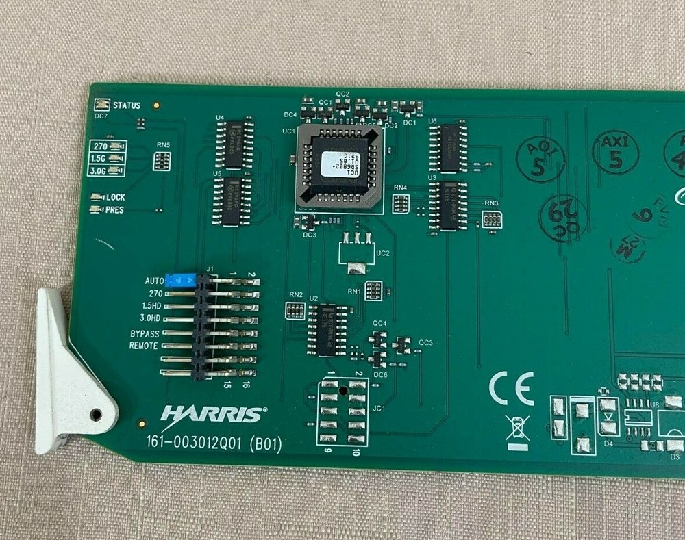 HARRIS DA-H6802+ 3G/HD-SDI/SDSDI Distribution Amplifiers 1x8back