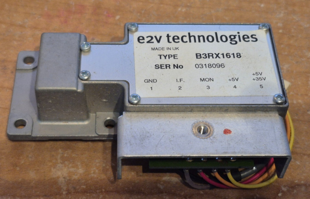 E2V TECHNOLOGIES B3RX1618 RADAR MIC FRONT END PREOWNED