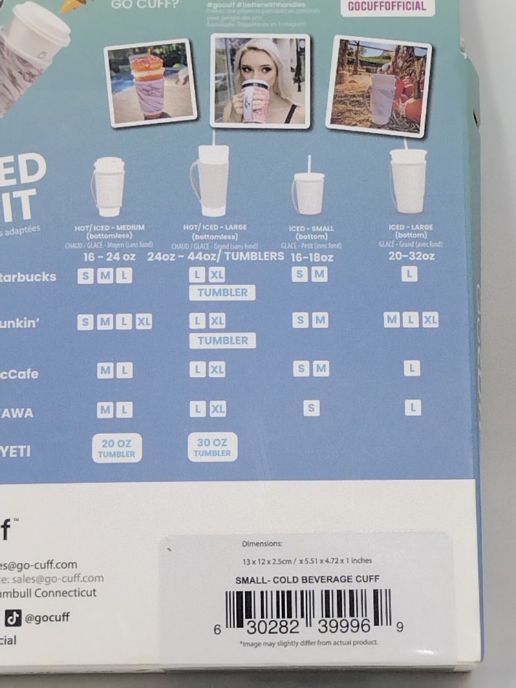 GoCuff Cold Beverage Cuff Small