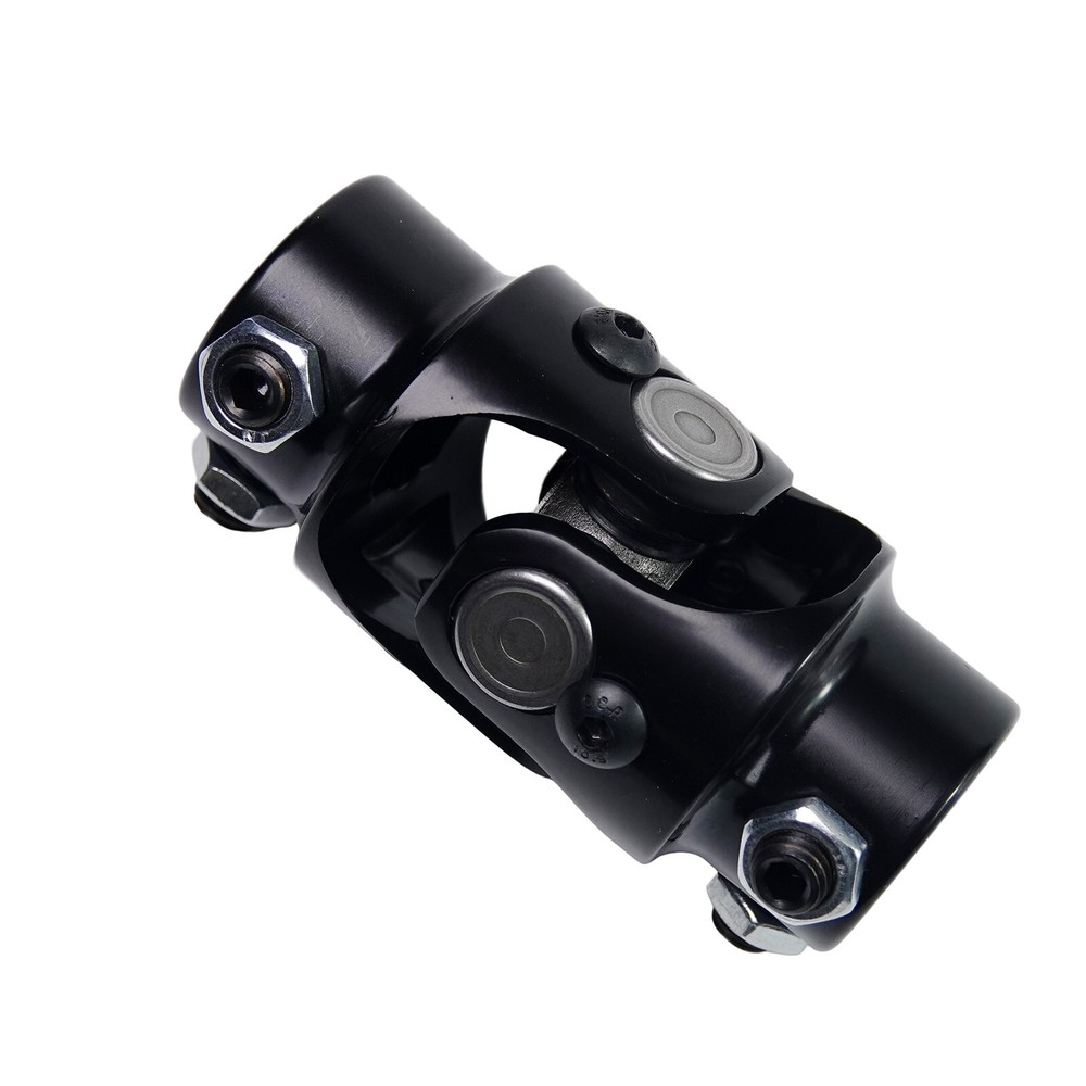 New 3/4" DD × 3/4" DD Black U-Joint Coupler Universal Steering Shaft
