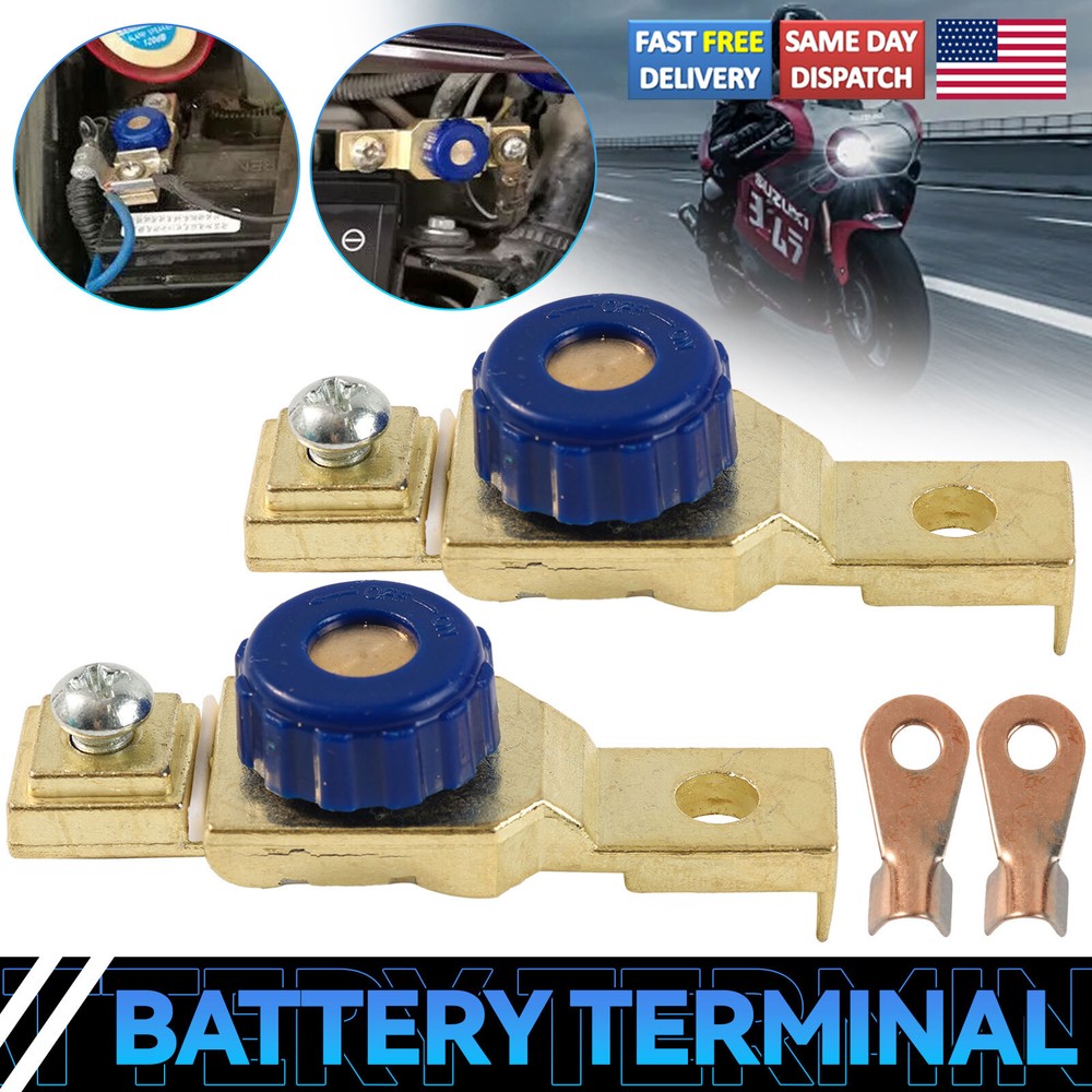 Motorcycle Battery Power Off Switch.Link Terminal Quick Cut off Disconnect Maste