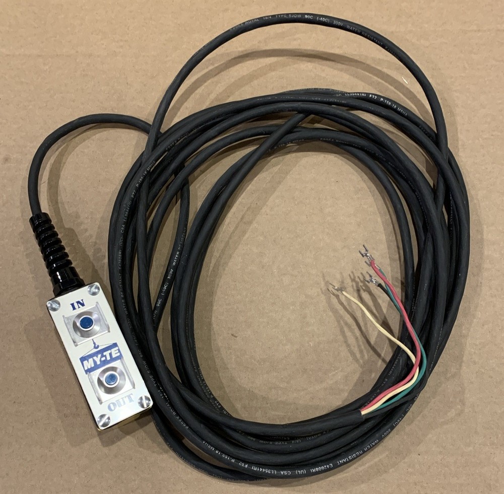 MY-TE Wired 2-Button Remote Controller with 4-Wire, 30 Foot Cord