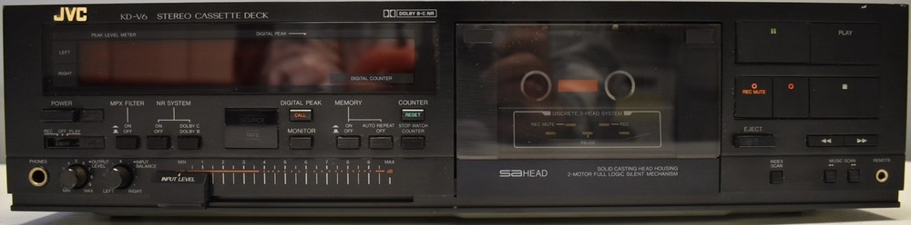 JVC Stereo Cassette Deck KD-V6