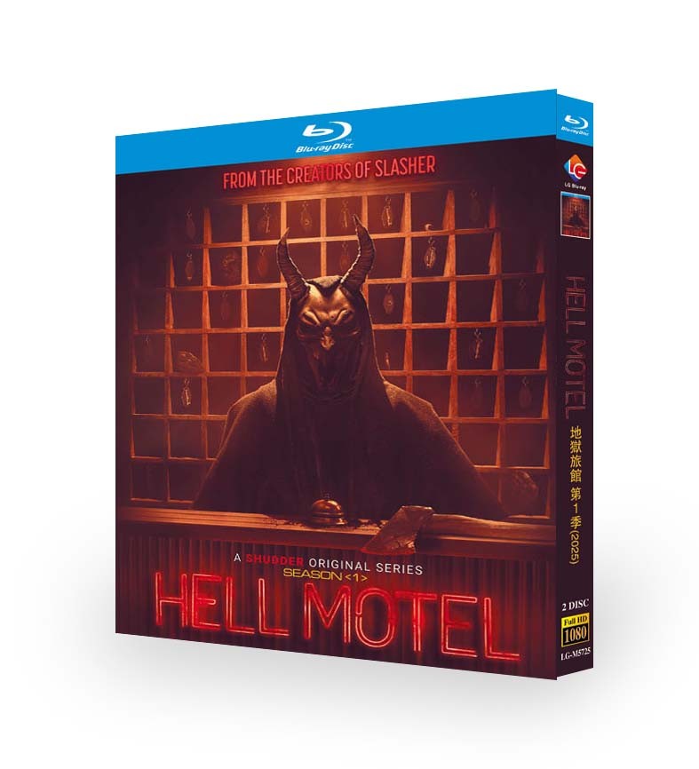 Hell Motel 第一季 (2025) 2 张光盘全新密封盒套装-